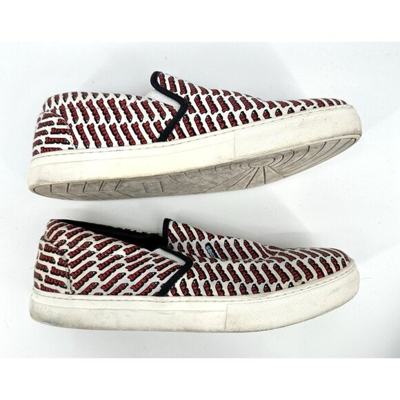 MARC JABOCS MERCER love sneakers slip on shoes sporty canvas colorful US 11 41 - Picture 5 of 11